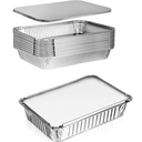 Barquettes Aluminium 1 COMPARTIMENT (SAC DE 100PCS)